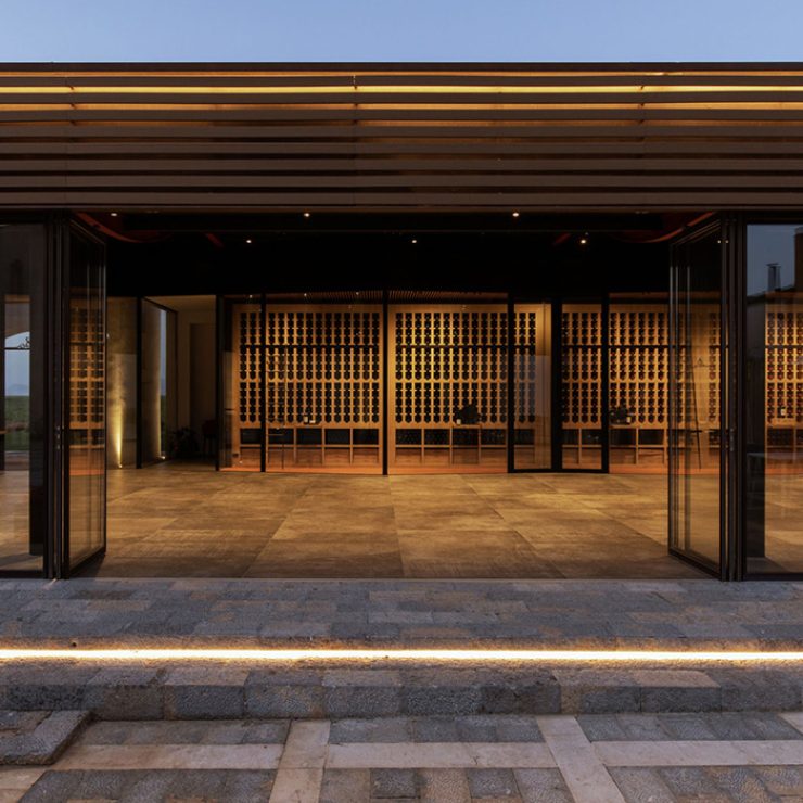 Nuova wine cellar per il Baglio Donna Franca